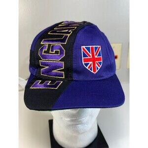 Vintage England United Kingdom Snapback Hat Cap Big‎ Logo Olympics?